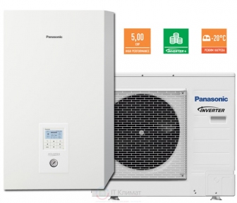 Тепловий насос повітря-вода Panasonic KIT-WXC12H9E8