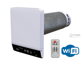Рекуператор Вентс Breezy 160-E з WI-FI (мідний теплообмінник)